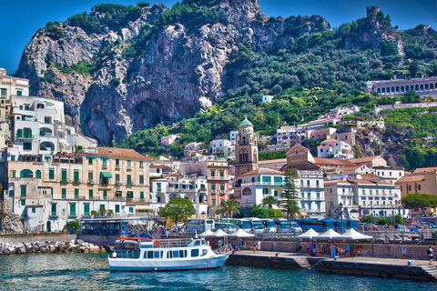 Amalfikusten: Heldagskryssning från SorrentoAmalfikusten: Kryssning på en hel dag från Sorrento