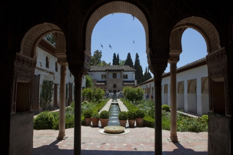 Granada: tour por la Alhambra y el GeneralifeTour vespertino por la Alhambra de Granada y Generalife