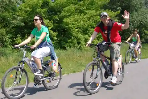 Visites guidées de la ville à vélo