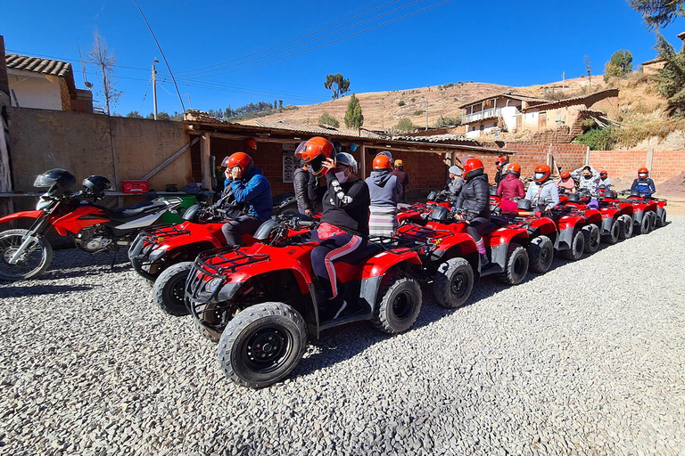 From Cusco: Quad bike tour Moray and Salt Mines ATV – Single Rider (Entrance Tickets Included)