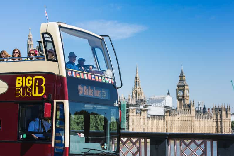 Londres autobús turístico descapotable Big Bus GetYourGuide