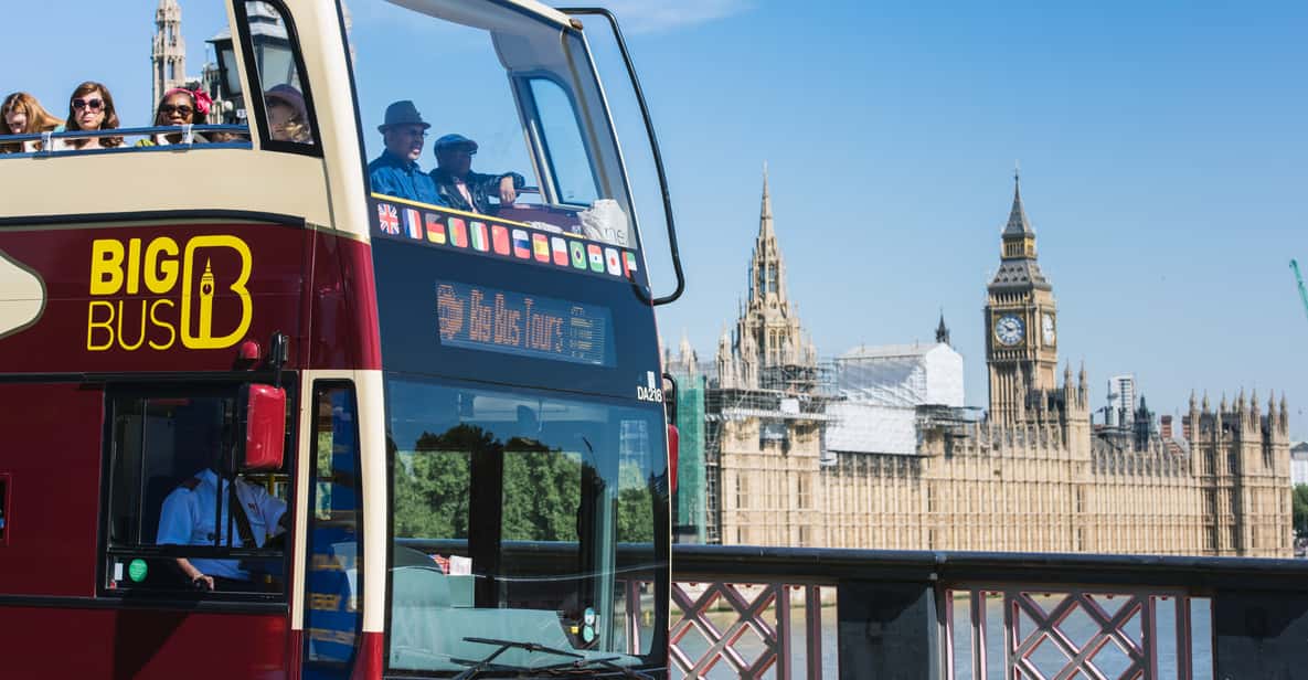London: Big Bus Open-Top Hop-on, Hop-off Sightseeing Tour