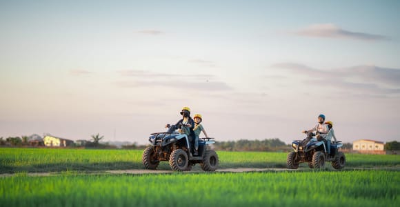 Siem Reap: Countryside Khmer village Tour by Quad Bike & ATV
