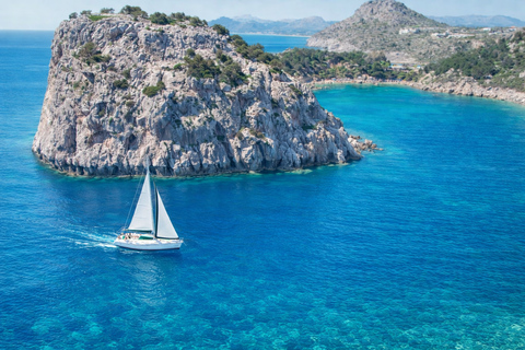 Rhodes Private Luxury Day Cruise Lunch, Coctails, Champagne