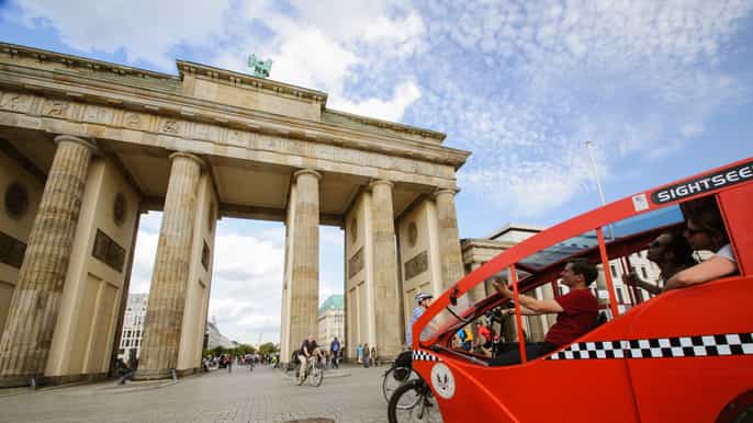 private erickshaw ride through berlin from your hotel