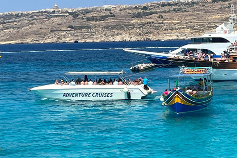 Sliema half day boat trip to comino and gozo