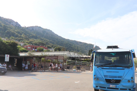 Capri och Anacapri tur: Faraglioni och grottor från Sorrento