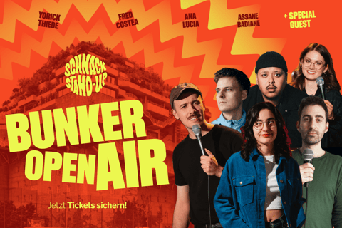 Open-Air Comedy at the Hamburg Bunker Open-Air Comedy on the Hamburg Bunker
