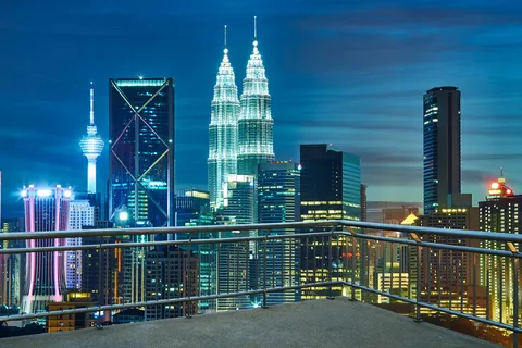 Aftentur til Petronas Twin Towers, Kuala Lumpur