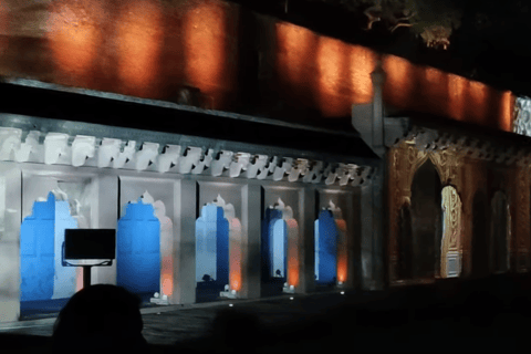 Agra: Evening Agra Fort Light and Sound Show Guided Tour