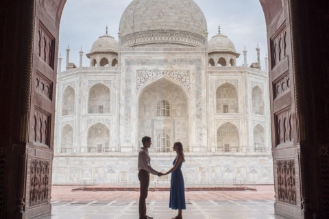 Delhi: Taj Mahal tego samego dnia, wycieczka do Agry z odbiorem i transferem.
