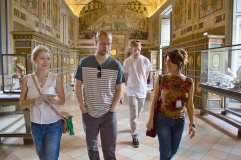 Vaticano: ticket temprana Museos Vaticanos y Capilla SixtinaTour guiado en inglés con basílica de San Pedro