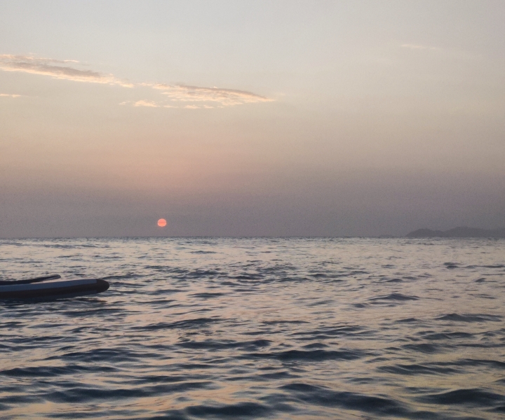 Kayak and fishing classes in the Sea of Chorrillos, Lima