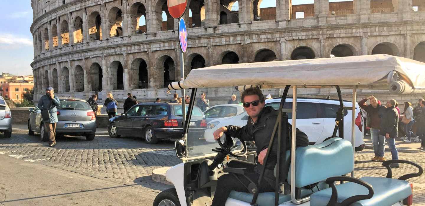 Rom Golfwagen exklusive private Tour