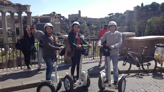 rome 2hour panoramic segway tour
