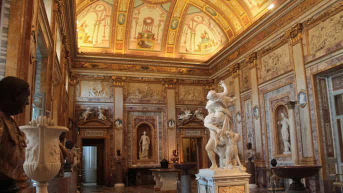 rome 2hour borghese gallery small group tour