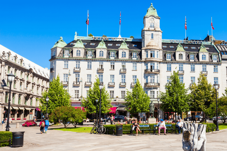 Oslo zelf begeleide wandeltour met een APP