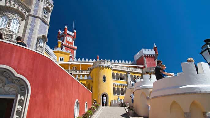 sintra cascais and queluz palace from lisbon