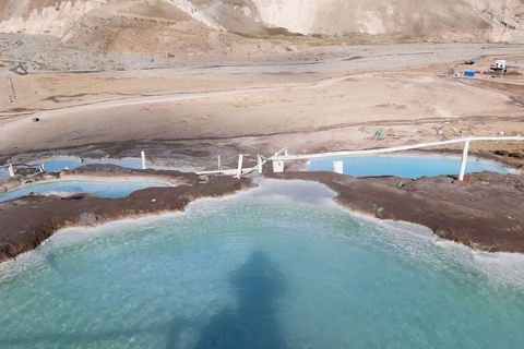 CAJON DEL MAIPO TOUR + TERMAS COLINA + EMBALSE EL YESO AND PICNIC TOUR CAJON DEL MAIPO + COLINA HOT SPRINGS + EL YESO DAM & PICNIC