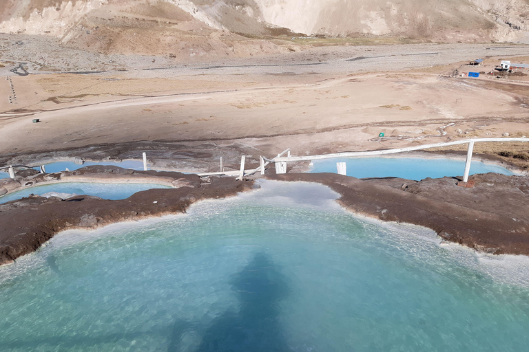 CAJON DEL MAIPO TOUR + TERMAS COLINA + EMBALSE EL YESO AND PICNIC TOUR CAJON DEL MAIPO + COLINA HOT SPRINGS + EL YESO DAM & PICNIC