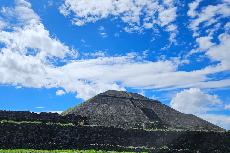 Visite de Teotihuacan avec prise en charge au Parque Mexico