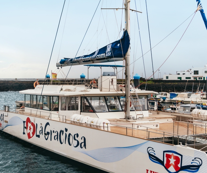 La Graciosa: boottocht naar eiland met lunch en activiteiten
