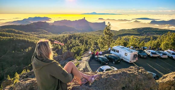Gran Canaria: Sunset Magic, Caves & Volcano Experience