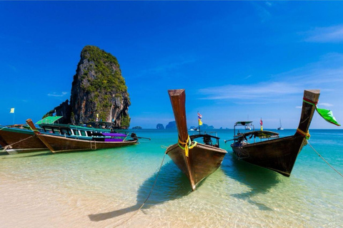 Krabi: 7-Island Tour by Longtail Boat with Sunset