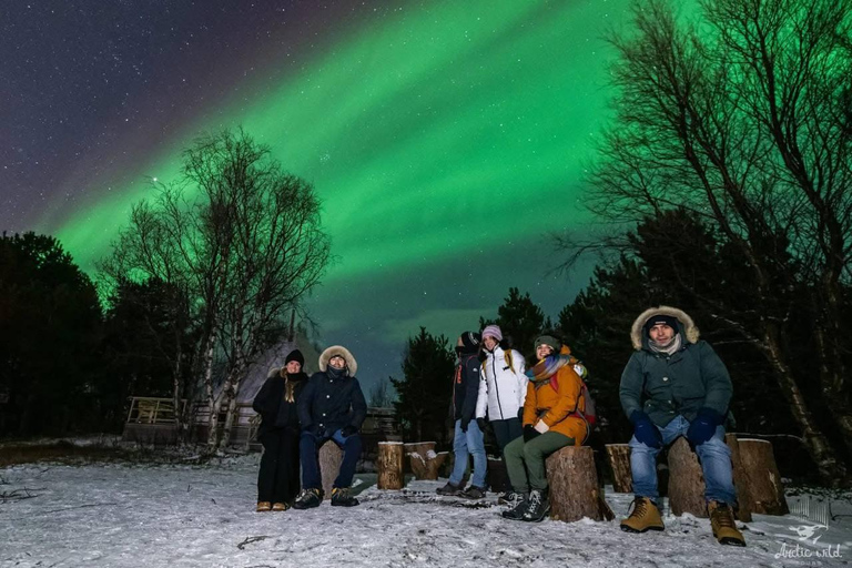 Tromsø: Northern Lights Chase by a comfortable bus