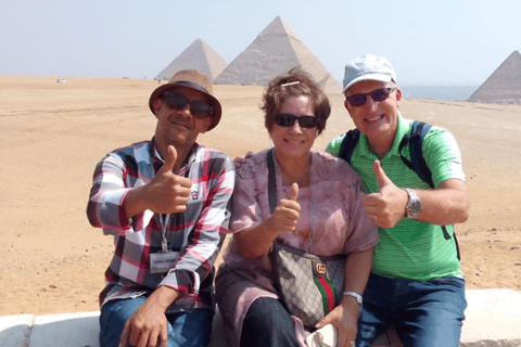 Kairo Ganztagestour zu den Pyramiden von Gizeh und dem Ägyptischen Museum