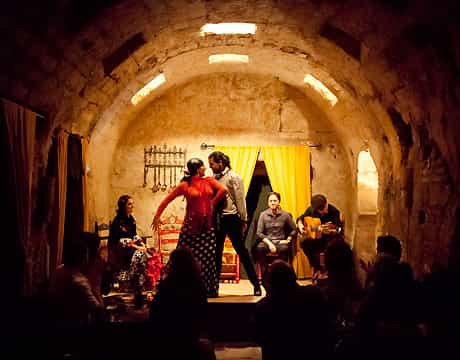 córdoba flamenco show at the arabian baths