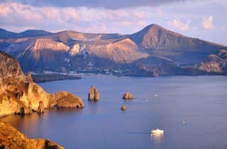 Depuis Milazzo : Excursion d'une journée à Lipari et Vulcano