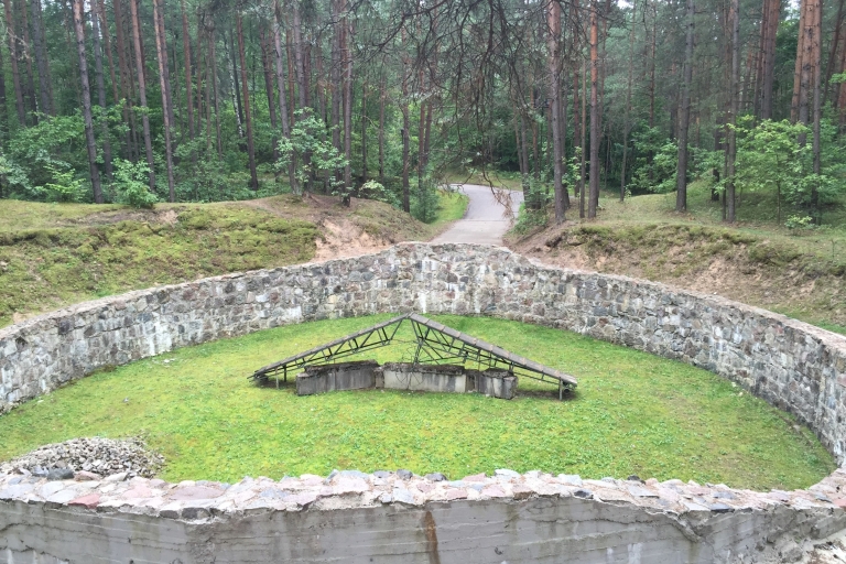 Vanuit Vilnius: Trakaikasteel en Paneriai Memorial tourPrivérondleiding