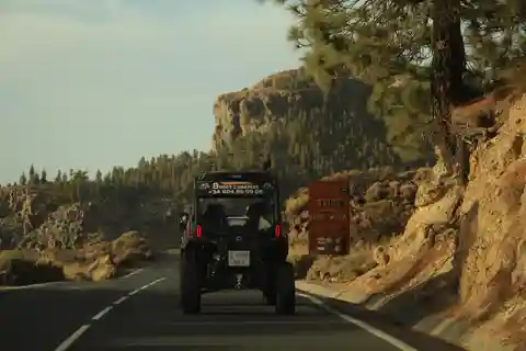 Teneriffa: Familjetur med buggy för 4 personer på Teide