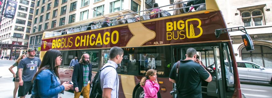 Chicago: Big Bus Hop-on Hop-off Sightseeing Tour
