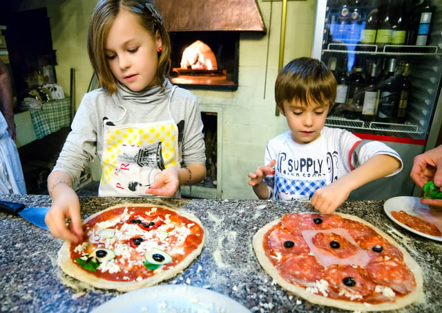 Rome : atelier Master Class pizza en famille