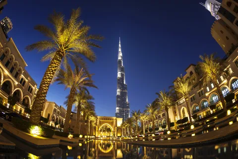Dubai: Burj Khalifa VIP Lounge - solnedgang i ultimativ stil