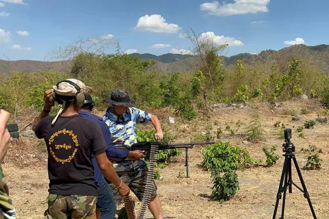Cambodia Shooting Range Phnom Penh Sightseeing Tour