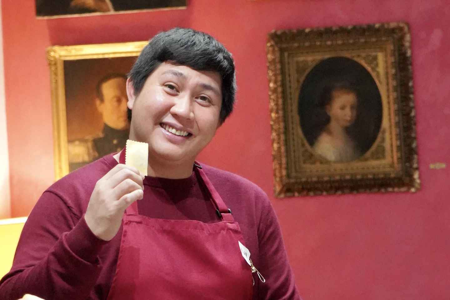 Milan: Fresh Pasta & Tiramisù Class in a Private Art Gallery