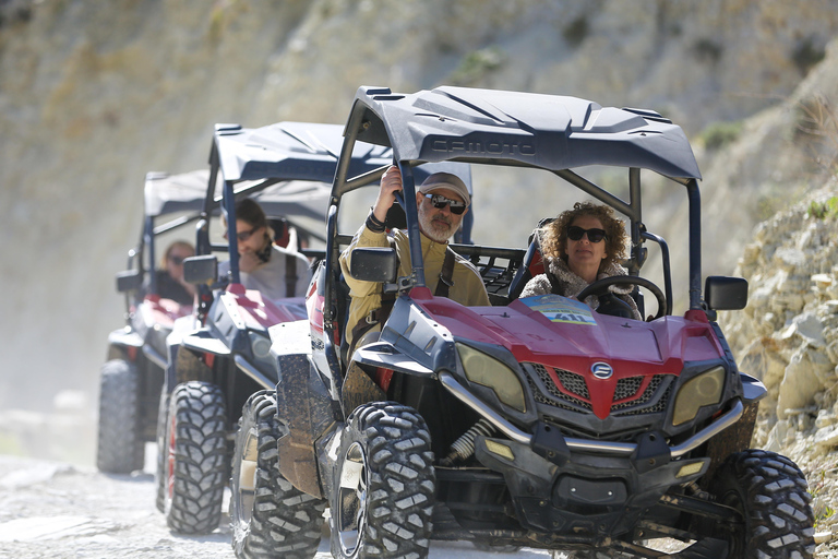 From Paphos: Coral Bay and Lara bay Guided Quad & Buggy Tour 3-Hour Buggy Tour to Lara Bay (3-Seat Buggy)