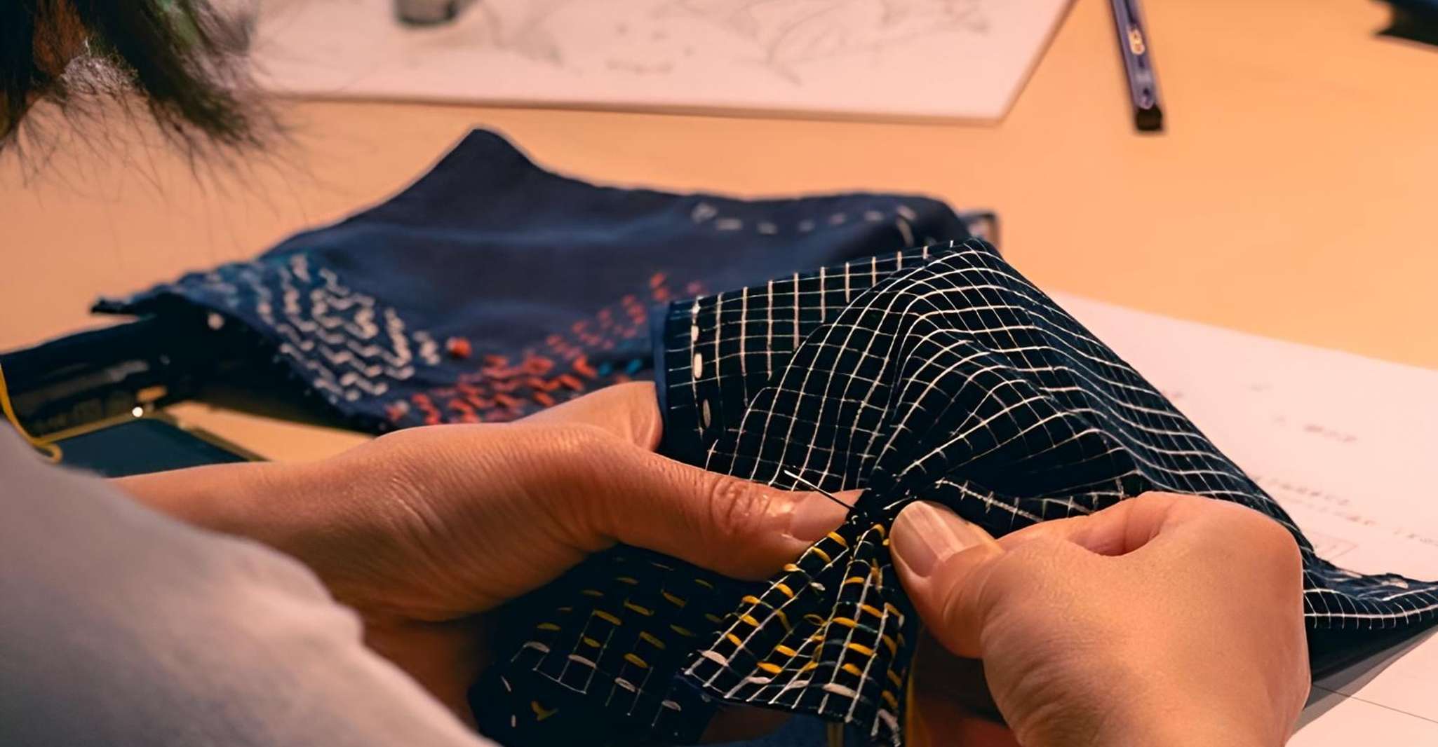 Osaka: Sashiko Japanese Craftsmanship Workshop photo 12
