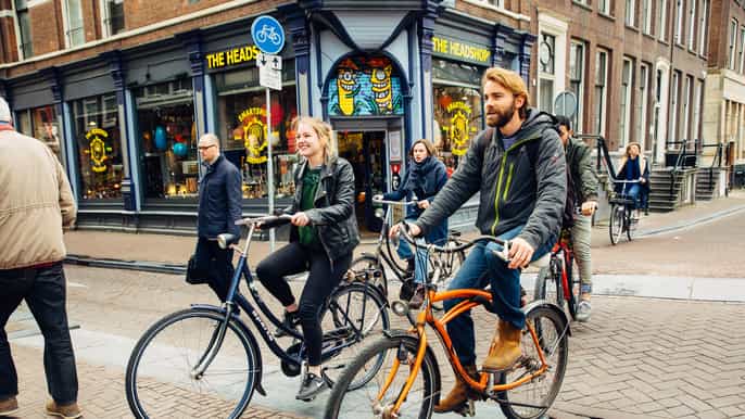 private amsterdam bike tour with a local