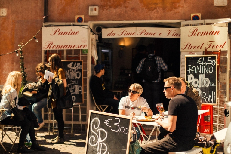 Roma: las 10 degustaciones con lugareños - Tour gastronómico privadoLas 10 degustaciones de Roma: tour gastronómico privado
