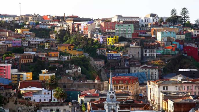valparaiso 4hour city tour by van and funicular