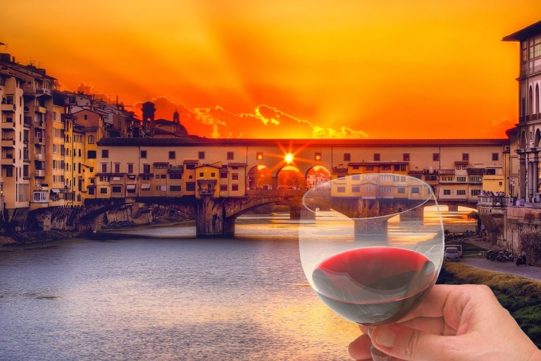 Florence: sightseeingtour bij zonsondergang en wijnproevenFlorence: Zonsondergang Bezichtiging en wijnproeverij