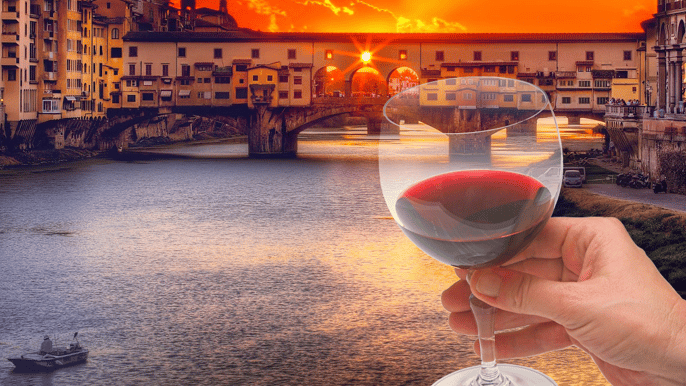 firenze tour panoramico al tramonto e degustazione di vino