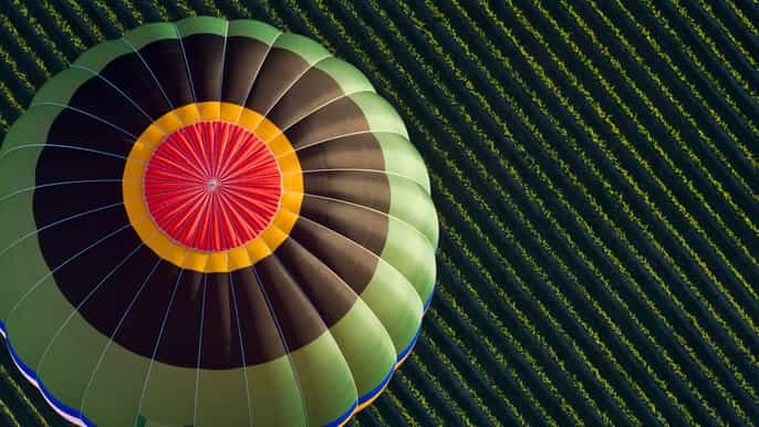 yarra valley ballooning and wine tour package