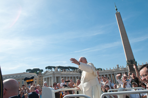 Rom: Papstaudienz Erfahrung Reservierung mit GuideTour auf Englisch