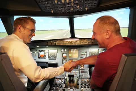 Berlín: JetSim simulador de vuelo Experiencia