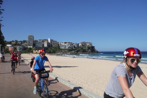 Breathtaking Manly Beach Bicycle and Sunset Cruise Tour